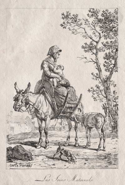 رعاية الأم بواسطة Delpech