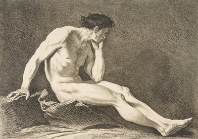 أكاديمية: جالس ، 1742-43. بواسطة كارل فان لو