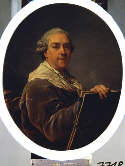 تصوير شخصي. رسم كارل فان لو (1705-1765). زيت على قماش ، 87.5 × 71.5 سم بواسطة كارل فان لو