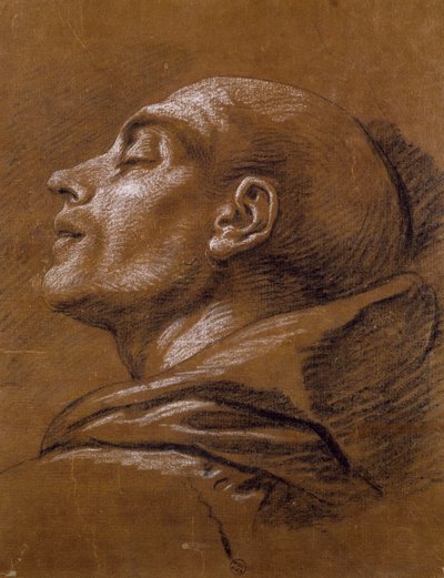 دراسة لكارل فان لو (1705-1765) رسم متفائل بواسطة كارل فان لو