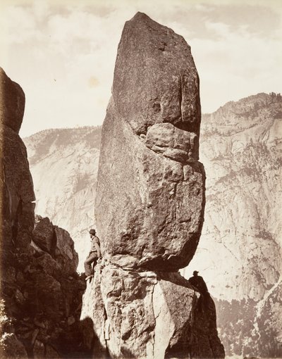 برج ماجيك ، يوسمايت ، كاليفورنيا. 1872 ، طبع كاليفورنيا. 1876. بواسطة كارلتون إي واتكينز.