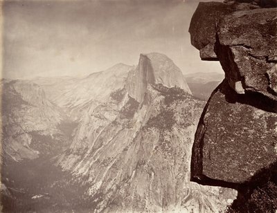 القبة الجنوبية ، يوسمايت ، كاليفورنيا. 1872 ، طبع كاليفورنيا. 1876. بواسطة كارلتون إي واتكينز.