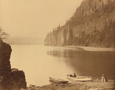 كيب هورن ، نهر كولومبيا 1867. بواسطة كارلتون إيمونز واتكينز