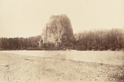 كاسل روك ، أوريغون ، 1867 ، طبع كاليفورنيا. 1876. بواسطة كارلتون إيمونز واتكينز