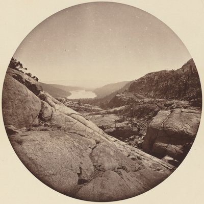 دونر ليك ، كاليفورنيا ، ج. 1860s. بواسطة كارلتون إيمونز واتكينز