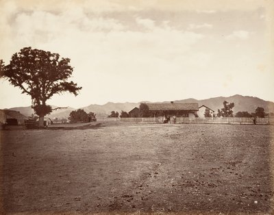 مزرعة سانتا مارغريتا ، 1876 ، مطبوعة كاليفورنيا. 1876. بواسطة كارلتون إيمونز واتكينز