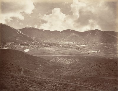 مدينة فيرجينيا ، 1875 ، طبع كاليفورنيا. 1876. بواسطة كارلتون إيمونز واتكينز