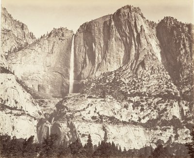 شلالات يوسمايت ، 2634 قدمًا ، كاليفورنيا. 1872 ، طبع كاليفورنيا. 1876. بواسطة كارلتون إيمونز واتكينز