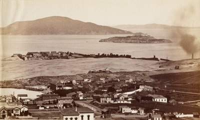 الكاتراز & بلاك بت. من Russian Hill، SF بواسطة كارلتون واتكينز