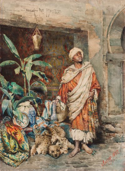 شخصية مور ، 1882. بواسطة كارلو أسينزي