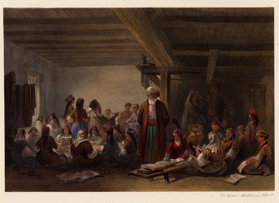 مدرسة اطفال تتار القرم ، 1856 بواسطة كارلو بوسولي