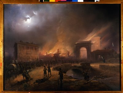 Risorgimento: الأيام الخمسة لميلانو (Cinque giornate di Milano) (18-22 مارس 1848): هذه واحدة من أولى حلقات ثورات 1848 (جزء من حرب الاستقلال الإيطالية الأولى) التي شهدت صعود ميلانو. السكان المتمردين ضد بواسطة كارلو بوسولي