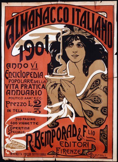 التقويم الإيطالي ، 1901 ، 1901 بواسطة كارلو كاسالتولي