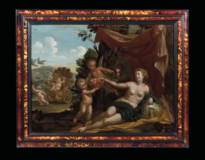 فينوس وكيوبيد ، c.1692-1705 بواسطة كارلو جاروفالو