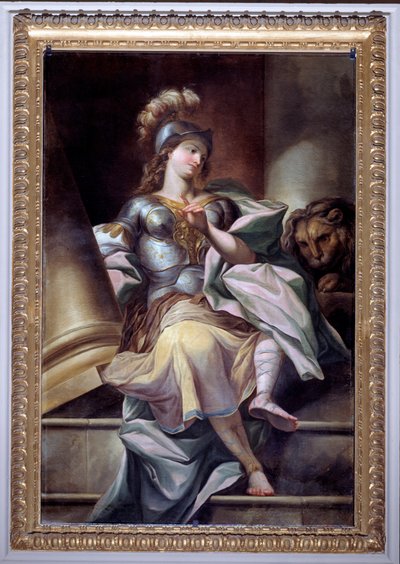 رمزية من القيم الثلاثة عشر للجمهورية: القوة (اللوحة ، بعد 1783) بواسطة كارلو جوزيبي راتي