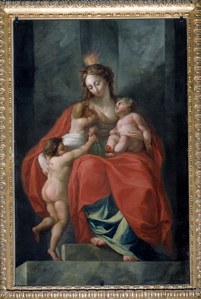 رمزية من القيم الثلاثة عشر للجمهورية: الصدقة (الرسم ، بعد 1783) بواسطة كارلو جوزيبي راتي