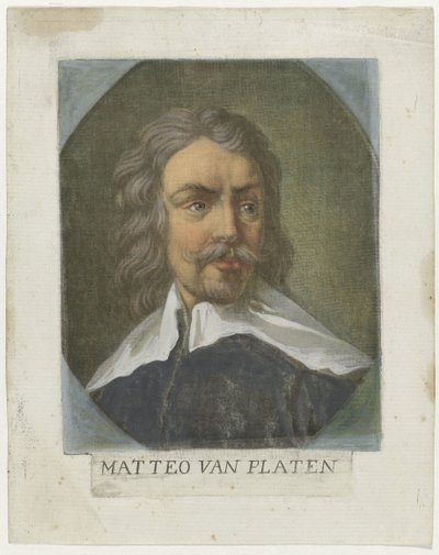 Portret van kunstenaar ماتيو فان بلاتين Kunstenaars Zelfportret Eten في معرض أوفيزي في فلورنسا (عنوان السلسلة) الصور الذاتية للمعرض الملكي في فلورنسا (عنوان السلسلة) بواسطة ماتيو فان بلاتين