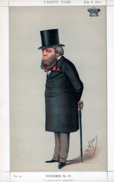 متدين متدين 1871. بواسطة كارلو بيليجريني