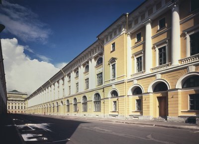 شارع المهندس المعماري روسي في سانت بطرسبرغ ، 1828-1832 بواسطة كارلو روسي
