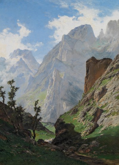 ممر مانكوربو في بيكوس دي يوروبا بواسطة Carlos de Haes