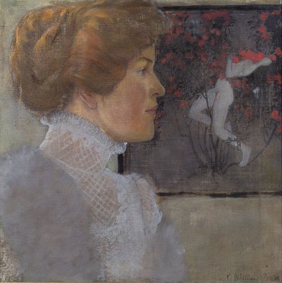 صورة سيدة بواسطة كارولا ناهوسكا