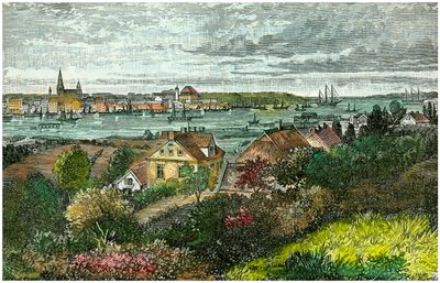Kiel, Germany, c1875. بواسطة كاريرا