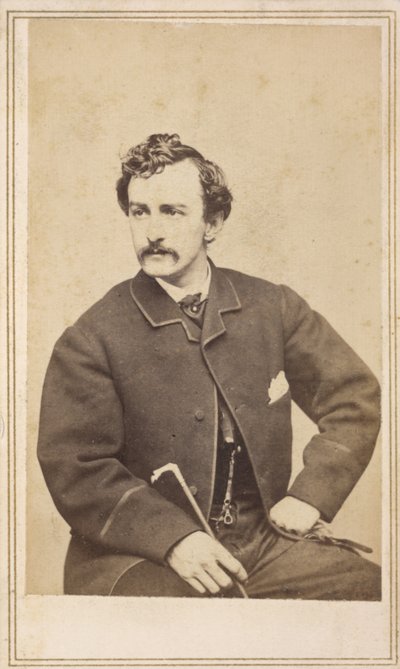 كارت دي فيس من جون ويلكس بوث ، 1862 (طبعة زلال على البطاقة) بواسطة شركة كيس وشركاه سيلسبي