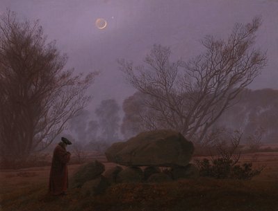 نزهة عند الغسق ، 1830-1835 بواسطة كاسبار ديفيد فريدريش
