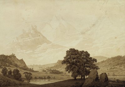 خريف - مساء - نضج من مواسم وأوقات اليوم وأعمار دورة الرجل 1803 بواسطة كاسبار ديفيد فريدريش