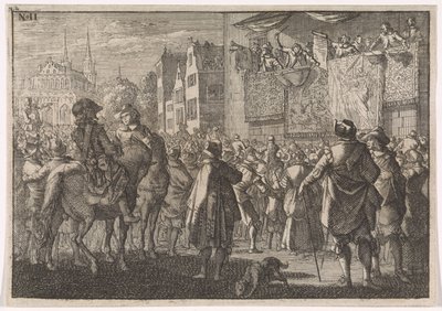 إعلان سلام أوسنابروك في بلدة ، 1648 بواسطة كاسبار لويكن (منسوب إلى)