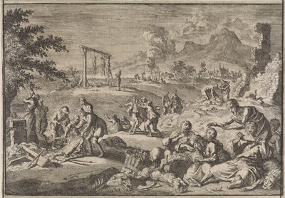 المجاعة في ألمانيا 1637 بواسطة كاسبار لويكن (منسوب إلى)