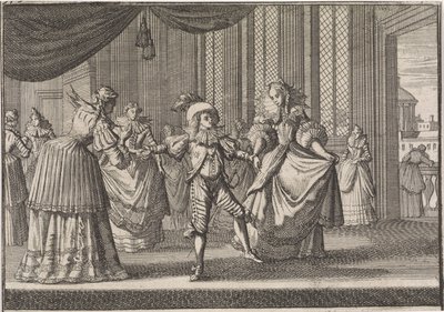 تعليم بالتزار كاريل الابن البكر للملك فيليب الرابع 1642 بواسطة كاسبار لويكن (منسوب إلى)