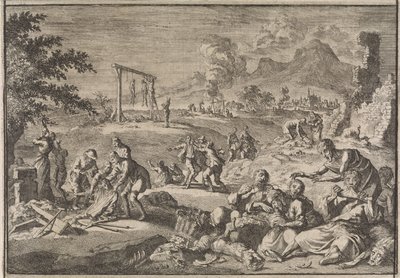 المجاعة في ألمانيا ، 1637 ، 1701. بواسطة كاسبار لويكن