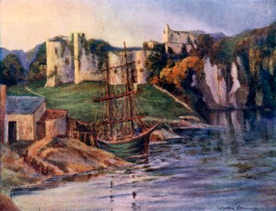 قلعة تشيبستو ، مونماوثشاير ، ويلز ، 1924-1926. بواسطة كاثرين شامني