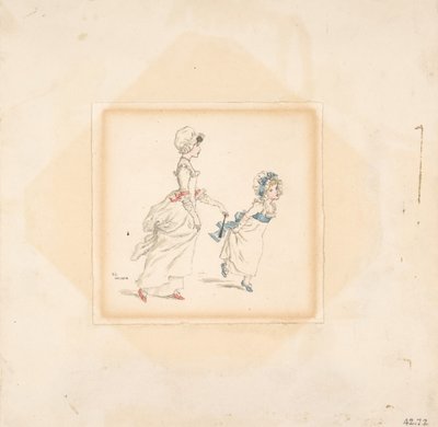 امرأة وطفل ، 1883. بواسطة كاثرين غريناواي