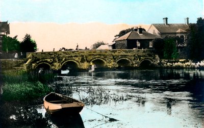 الجسر القديم ، كرايستشيرش ، دورست ، 1926. بواسطة Cavenders Ltd