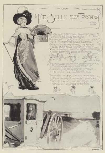حسناء المدينة ، بقلم JM Bulloch بواسطة Cecil Charles Windsor Aldin