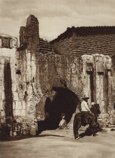 المكسيك: أواكساكا ، Tuberia espanola (b / w photo) بواسطة سيسيل سيلير ساكس