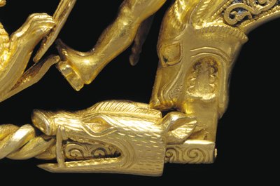 شظية محارب La Tene مهمة للغاية ، التفاصيل (ذهبي) (انظر أيضًا 1065822-7) بواسطة سلتيك
