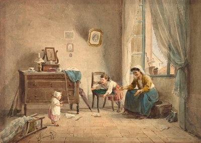 الخطوة الأولى ، القرن التاسع عشر. بواسطة سيزار بروفاجي