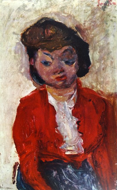 المرأة الإنجليزية عام 1922 ، بقلم شايم سوتين (1893-1943). بواسطة حاييم سوتين
