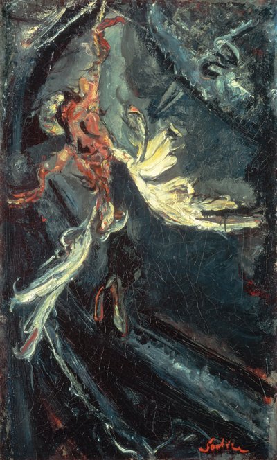 بطة معلقة ، ج. 1925 بواسطة حاييم سوتين