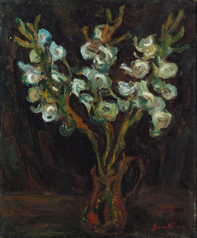 The Blue Gladioli ، ج .1929 بواسطة حاييم سوتين
