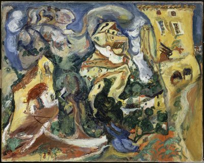 القرية ، 1923 م بواسطة حاييم سوتين