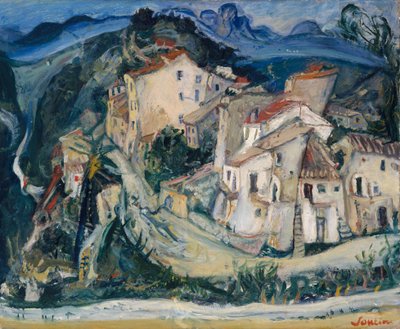 منظر Cagnes ، ج .1924-25 بواسطة حاييم سوتين