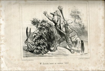 رسم توضيحي لشام (1819-1879) في لو شاريفاري بواسطة أميدي دي نوي (شام)
