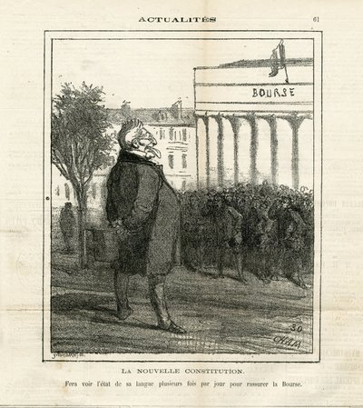 Illustration of Cham (1819-1879) in Le Charivari بواسطة أميدي دي نوي (شام)
