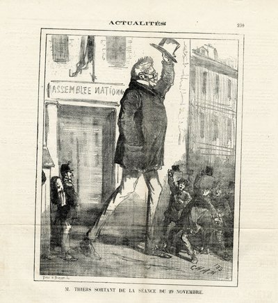 Illustration of Cham (1819-1879) in Le Charivari بواسطة أميدي دي نوي (شام)