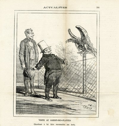 رسم توضيحي لشام (1819-1879) في The Charivari بواسطة أميدي دي نوي (شام)