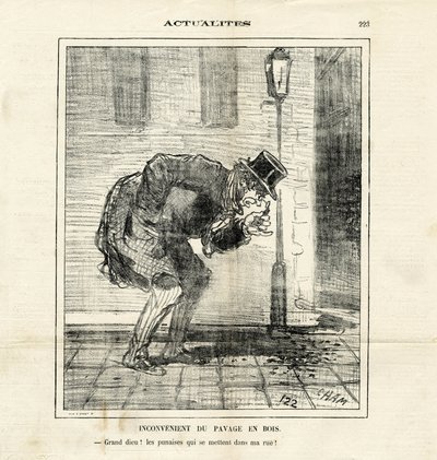 Illustration of Cham (1819-1879) in The Charivari بواسطة أميدي دي نوي (شام)